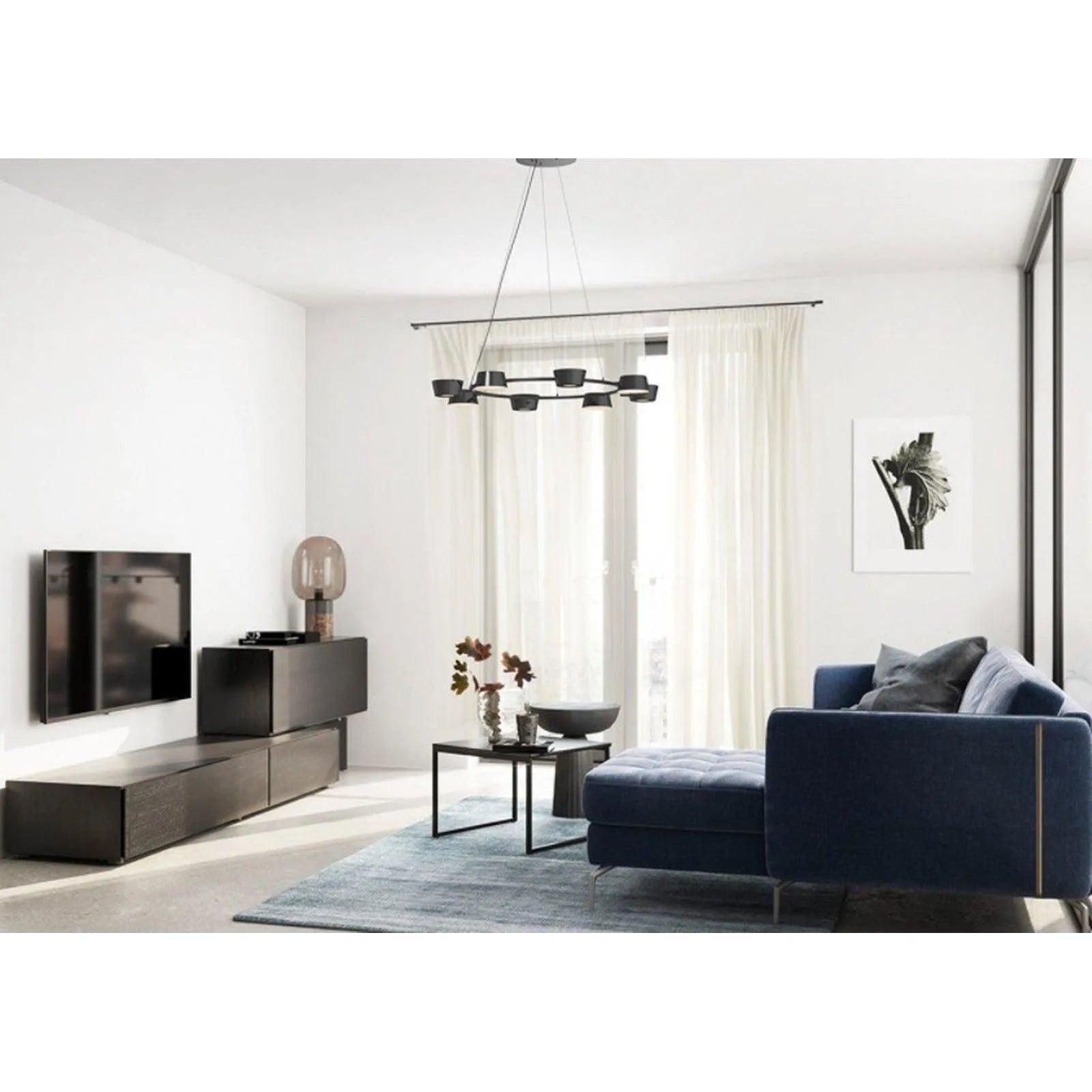 Seed Design - OLO PC8 Pendant Light - SLD-130PC8-BK - Canada Light Shop