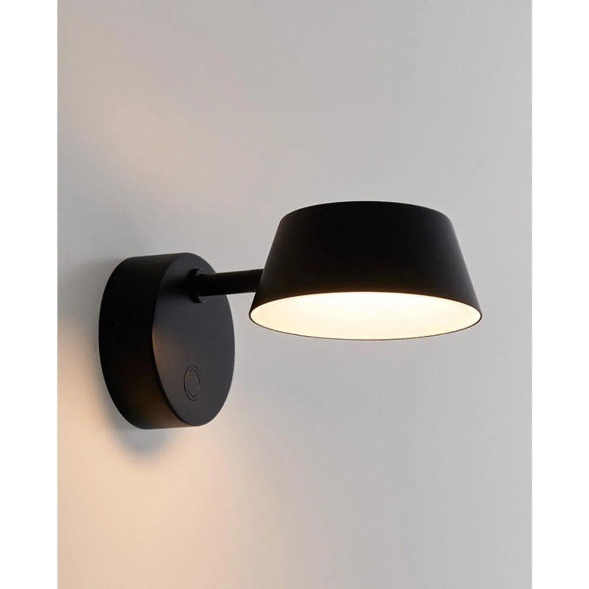 Seed Design - OLO Wall Lamp - SLD-130WRTE-BK - Canada Light Shop