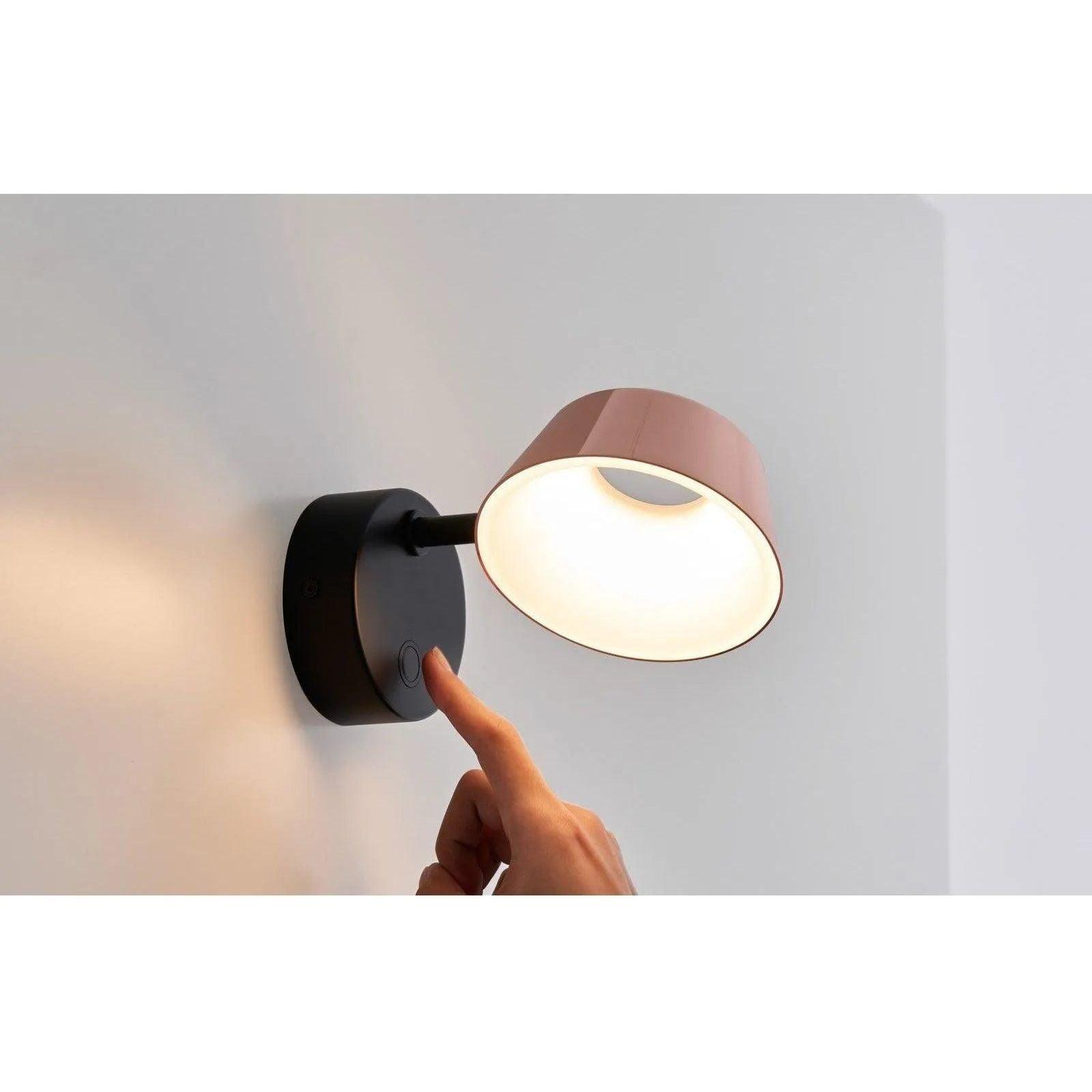 Seed Design - OLO Wall Lamp - SLD-130WRTE-BK - Canada Light Shop