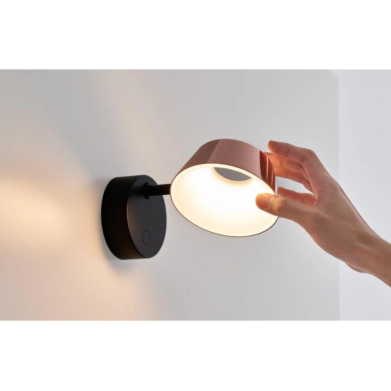 Seed Design - OLO Wall Lamp - SLD-130WRTE-BK - Canada Light Shop