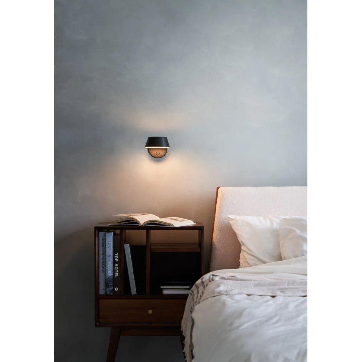 Seed Design - OLO Wall Lamp - SLD-130WRTE-BK - Canada Light Shop