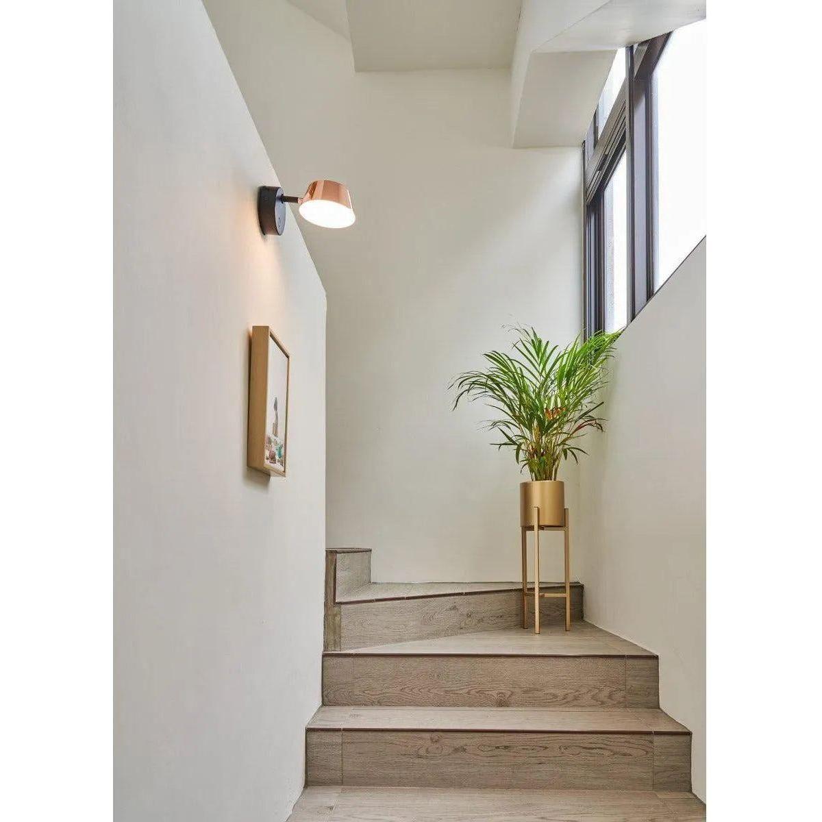 Seed Design - OLO Wall Lamp - SLD-130WRTE-BK - Canada Light Shop