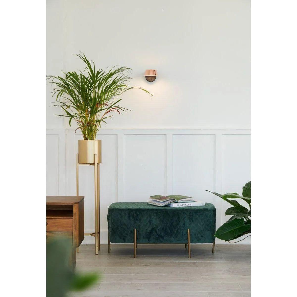 Seed Design - OLO Wall Lamp - SLD-130WRTE-BK - Canada Light Shop