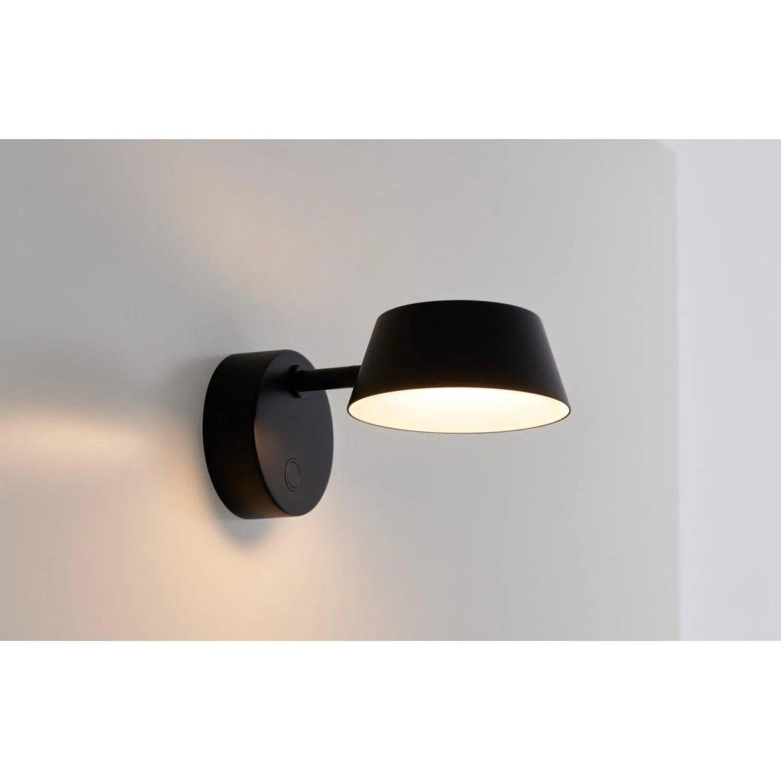 Seed Design - OLO Wall Lamp - SLD-130WRTE-BK - Canada Light Shop