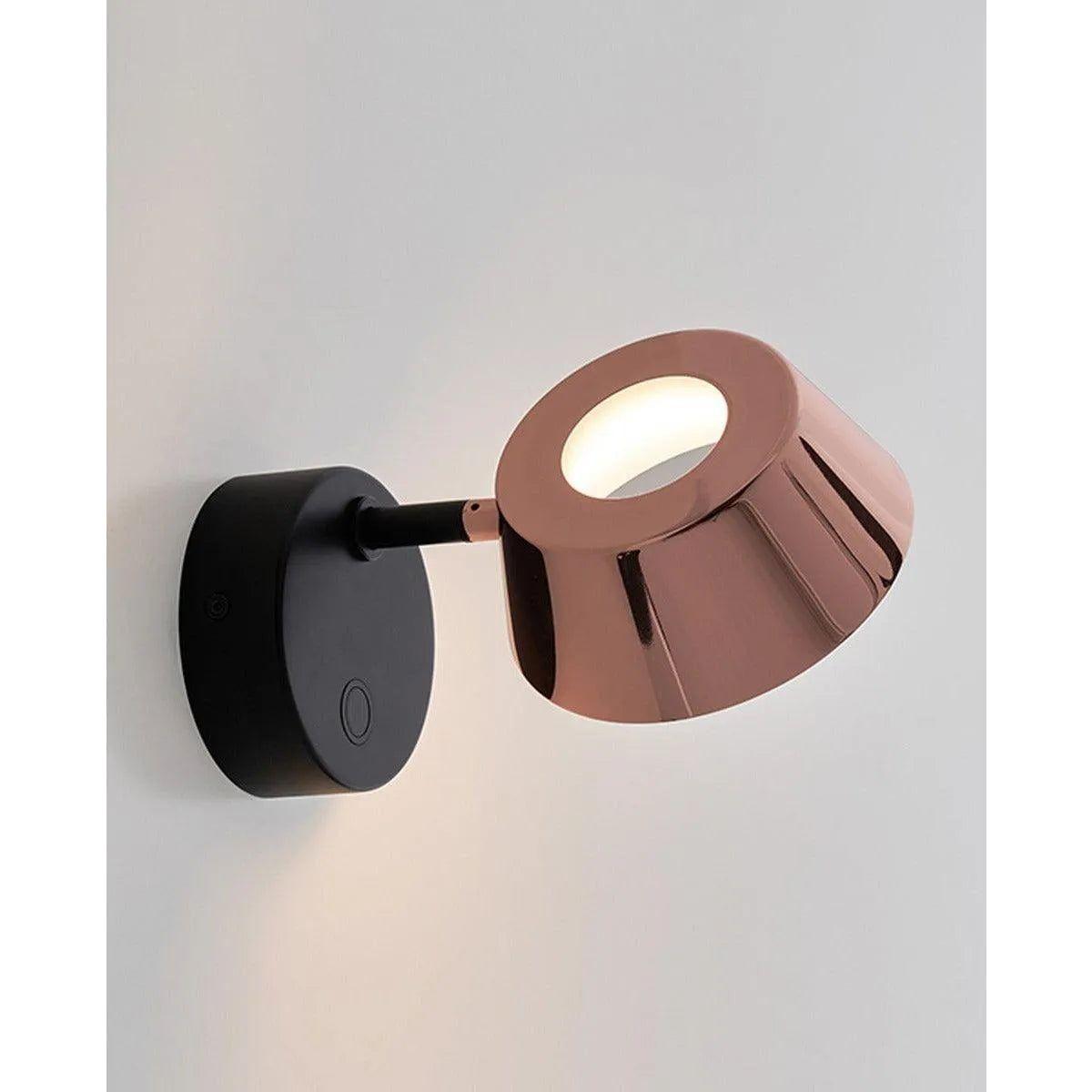 Seed Design - OLO Wall Lamp - SLD-130WRTE-BK - Canada Light Shop