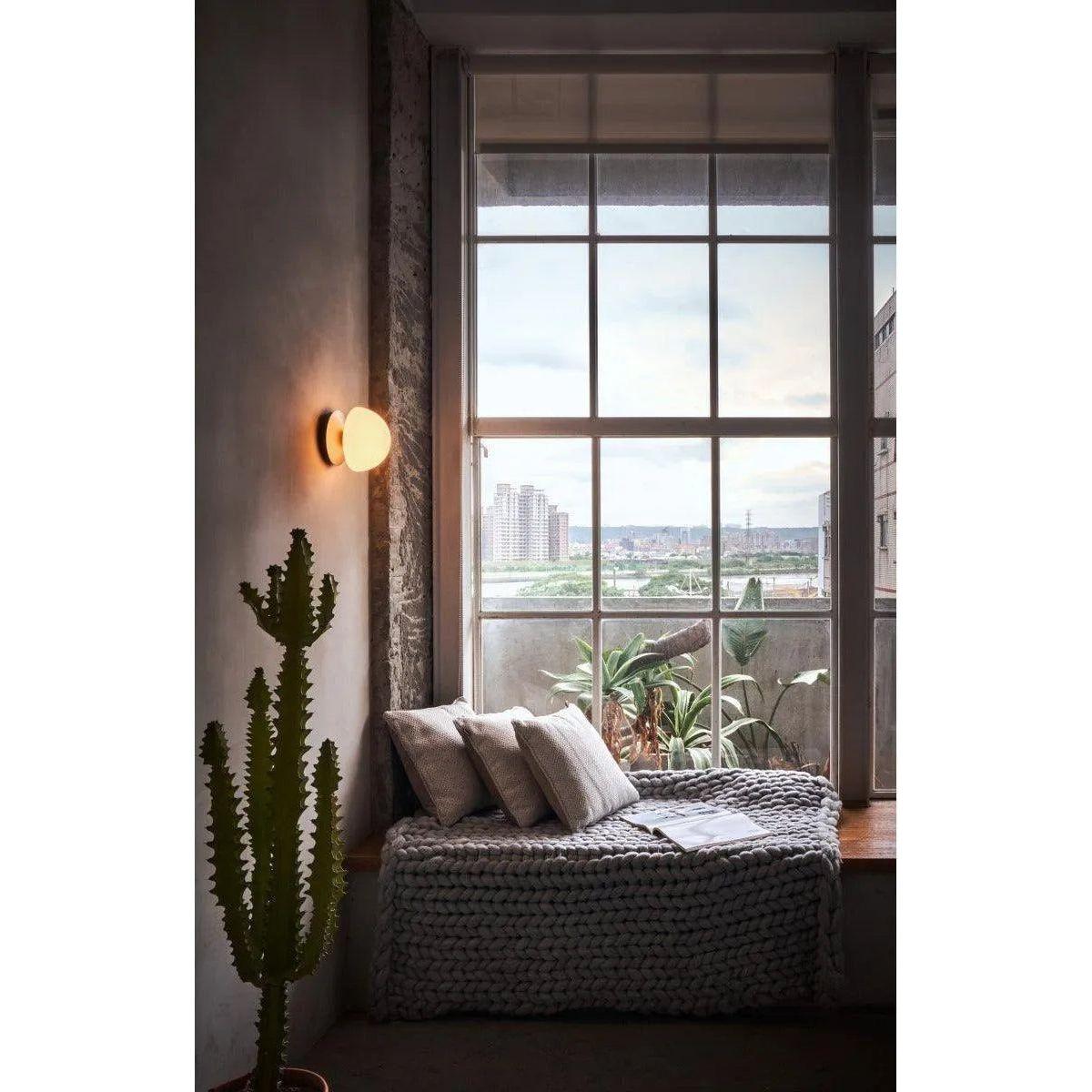 Seed Design - Pensée LED Wall Lamp - SG-7992WJ-BK - Canada Light Shop