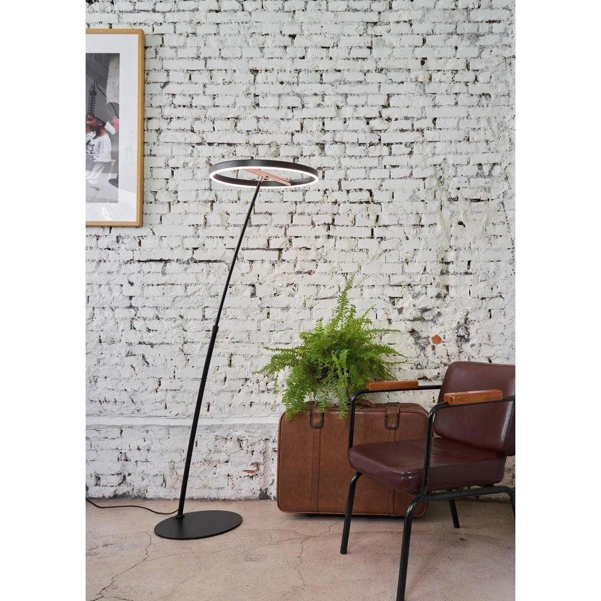 Seed Design - SOL Floor Lamp - SLD-450FBE-BK - Canada Light Shop