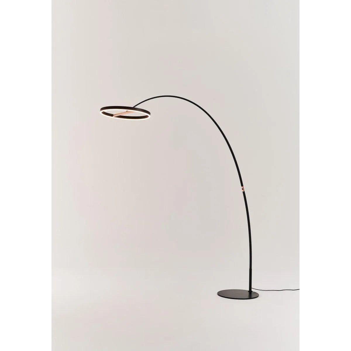 Seed Design - SOL Mega Floor Lamp - SLD-450FLE-BK - Canada Light Shop