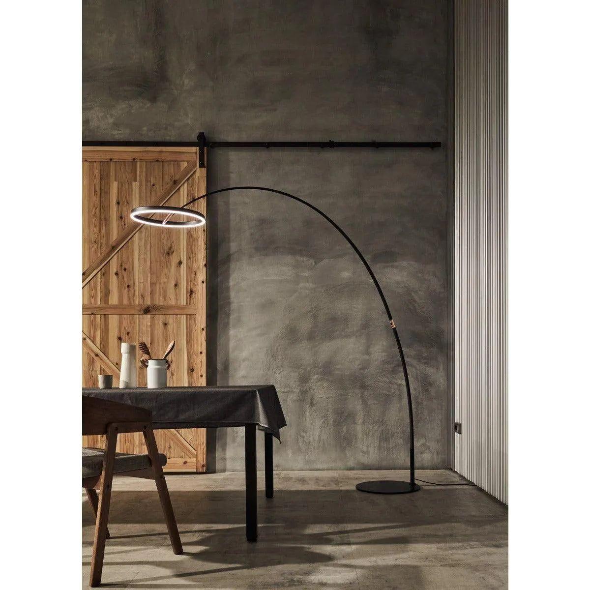 Seed Design - SOL Mega Floor Lamp - SLD-450FLE-BK - Canada Light Shop