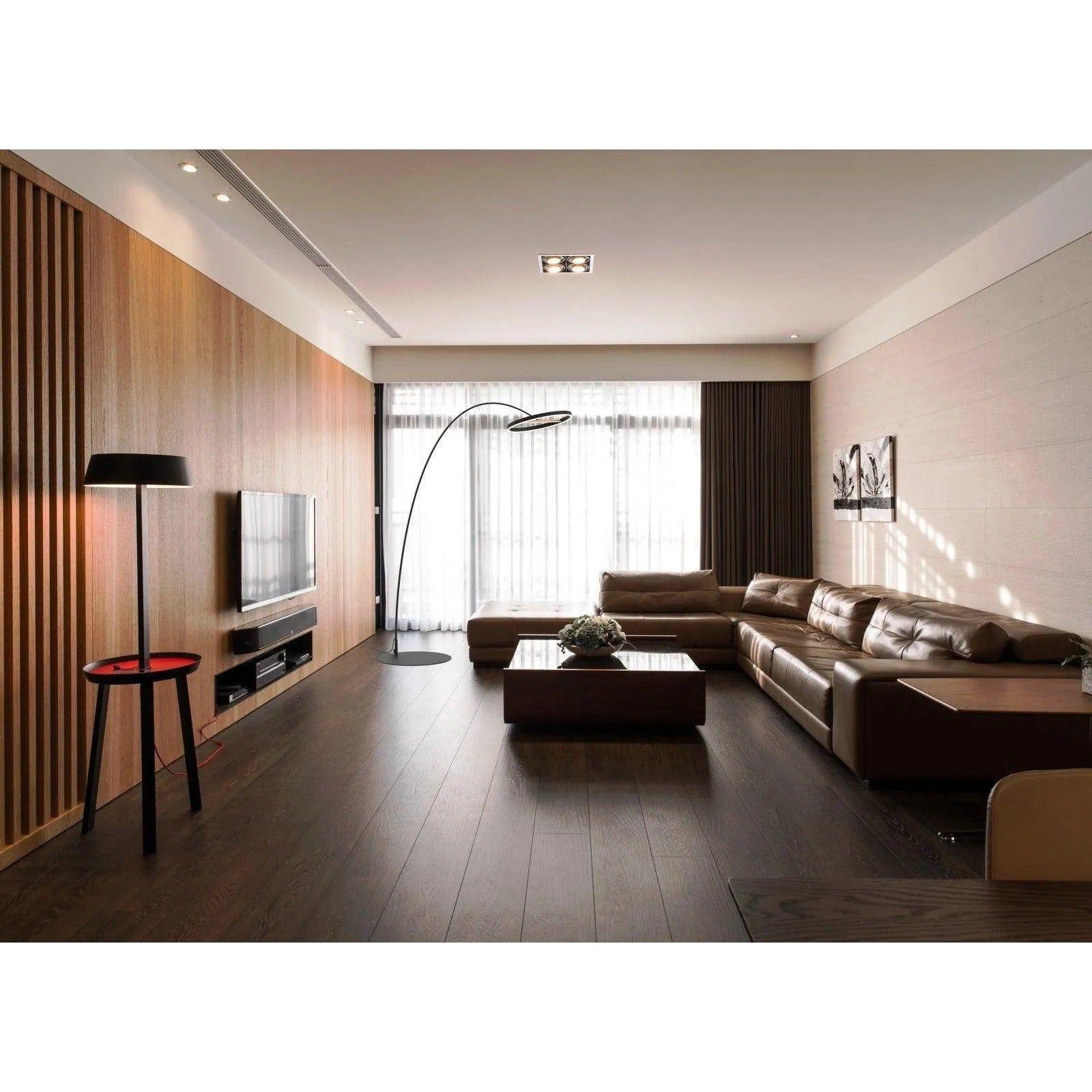 Seed Design - SOL Mega Floor Lamp - SLD-450FLE-BK - Canada Light Shop