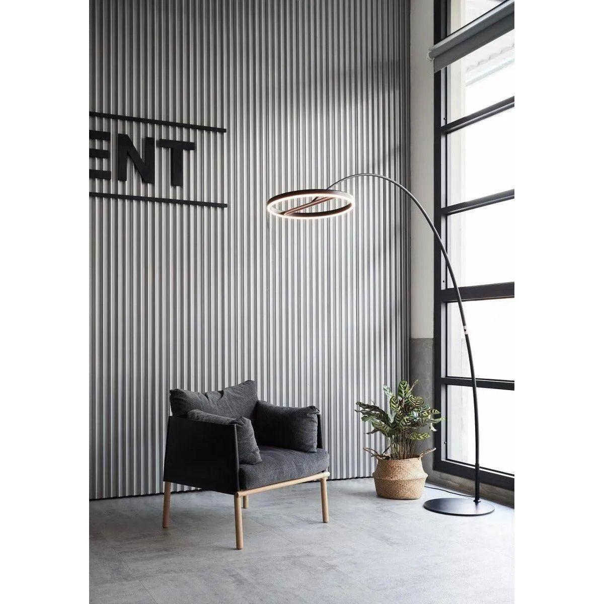 Seed Design - SOL Mega Floor Lamp - SLD-450FLE-BK - Canada Light Shop