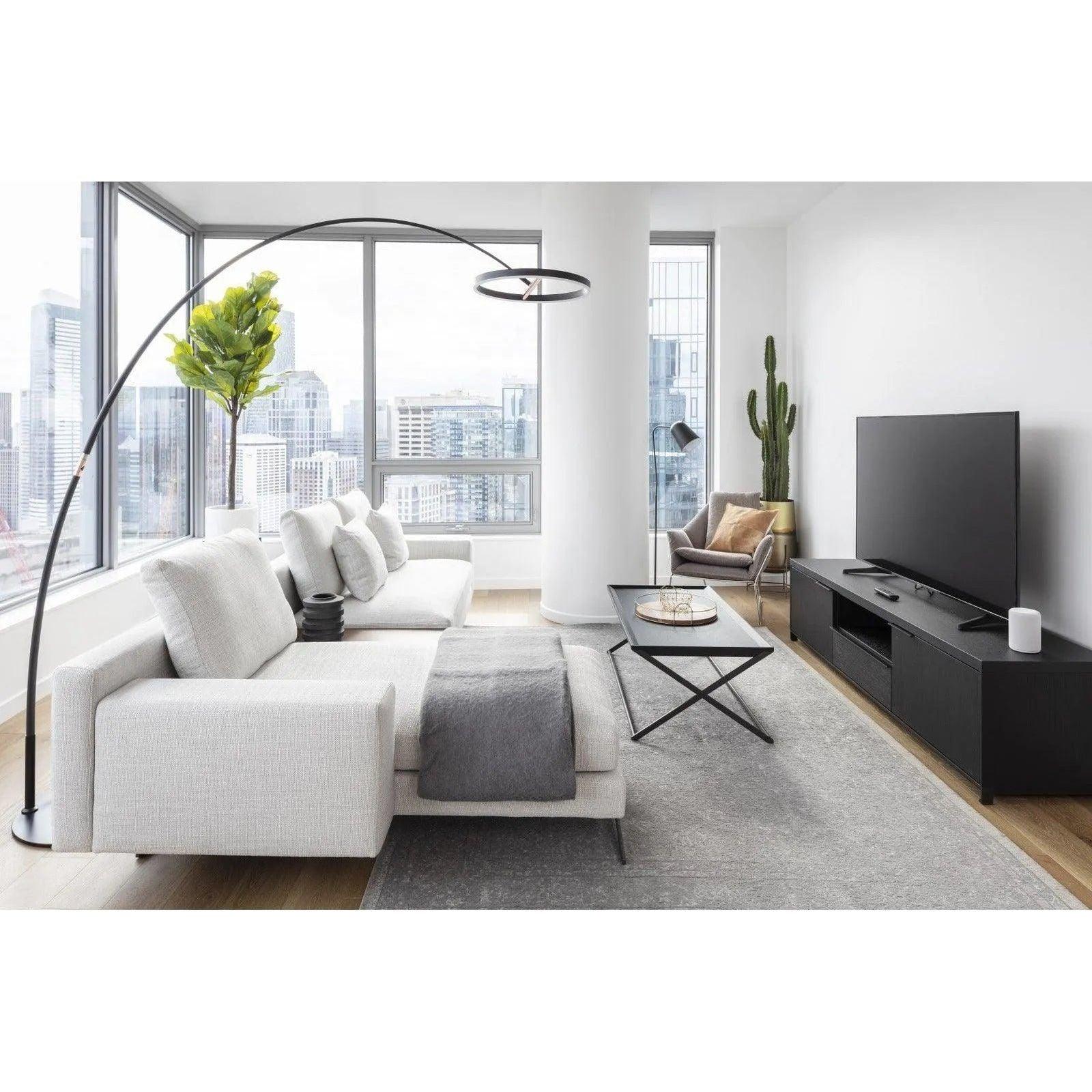 Seed Design - SOL Mega Floor Lamp - SLD-450FLE-BK - Canada Light Shop