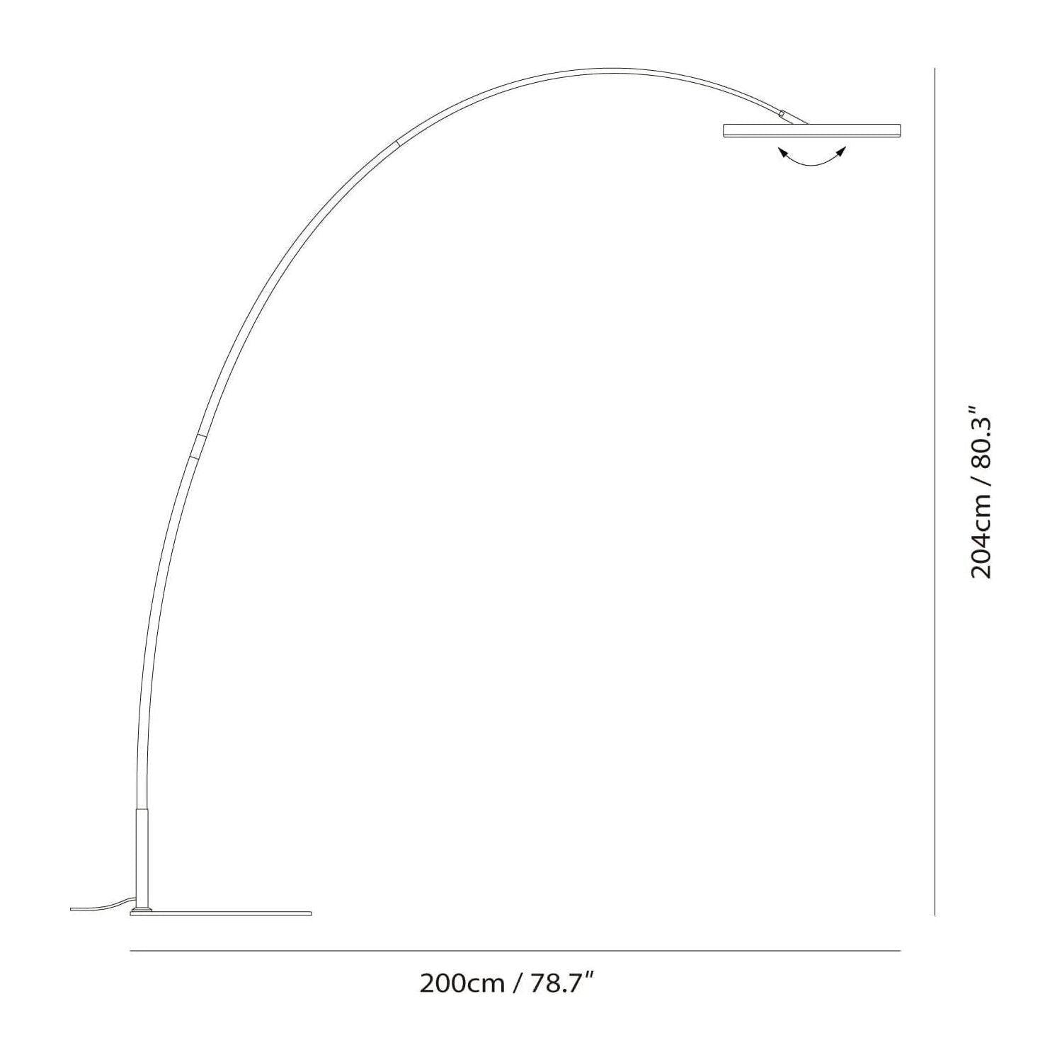 Seed Design - SOL Mega Floor Lamp - SLD-450FLE-BK - Canada Light Shop
