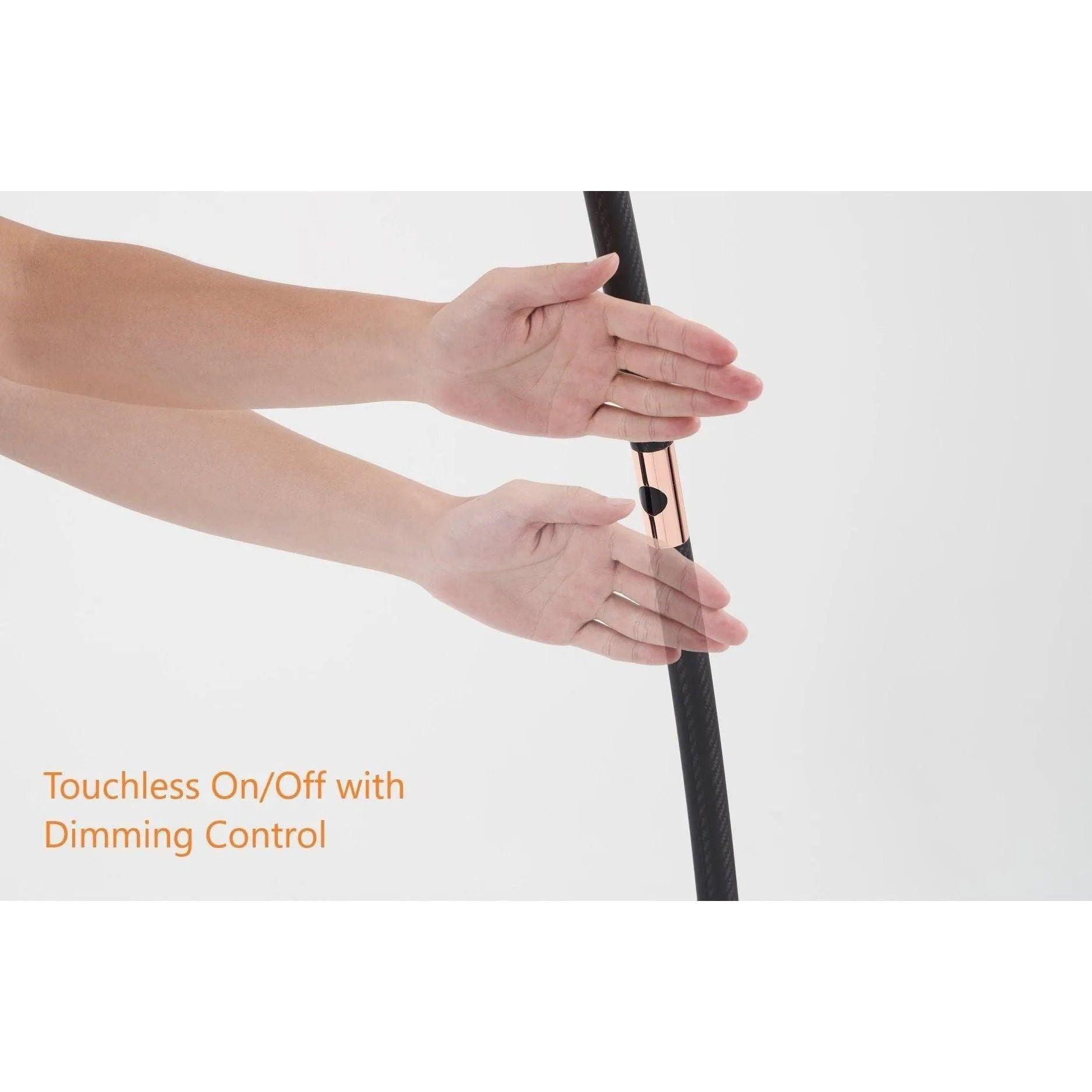 Seed Design - SOL Mega Floor Lamp - SLD-450FLE-BK - Canada Light Shop