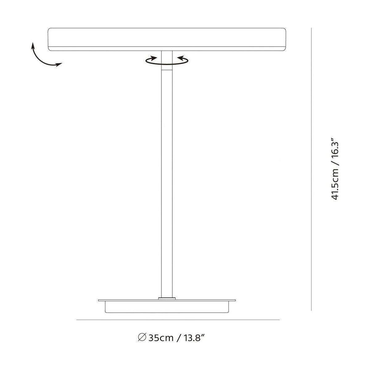 Seed Design - SOL Table Lamp - SLD-350DTE-BK - Canada Light Shop