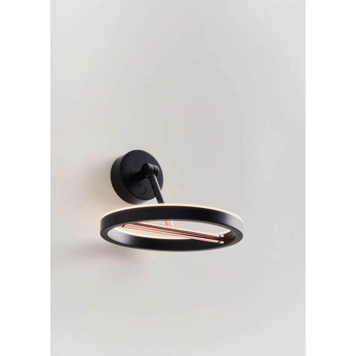 Seed Design - SOL Wall Lamp - SLD-250WRTE-BK - Canada Light Shop