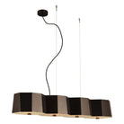 Seed Design - Zhe Pendant Light 4 - SQ-2322MPL4-BK - Canada Light Shop