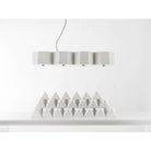 Seed Design - Zhe Pendant Light 4 - SQ-2322MPL4-BK - Canada Light Shop
