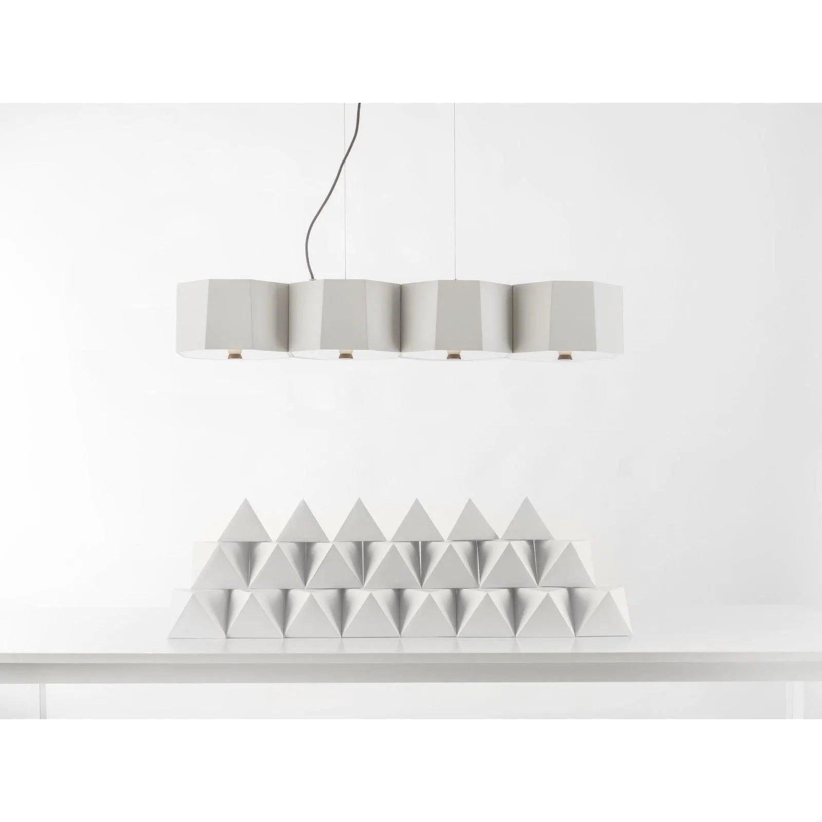 Seed Design - Zhe Pendant Light 4 - SQ-2322MPL4-BK - Canada Light Shop