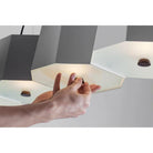 Seed Design - Zhe Pendant Light 4 - SQ-2322MPL4-BK - Canada Light Shop