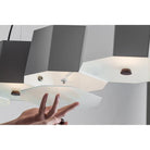 Seed Design - Zhe Pendant Light 4 - SQ-2322MPL4-BK - Canada Light Shop