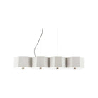 Seed Design - Zhe Pendant Light 4 - SQ-2322MPL4-WH - Canada Light Shop