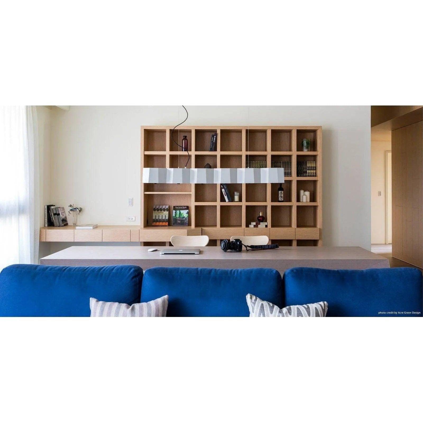 Seed Design - Zhe Pendant Light 6 - SQ-2322MPL6-BK - Canada Light Shop