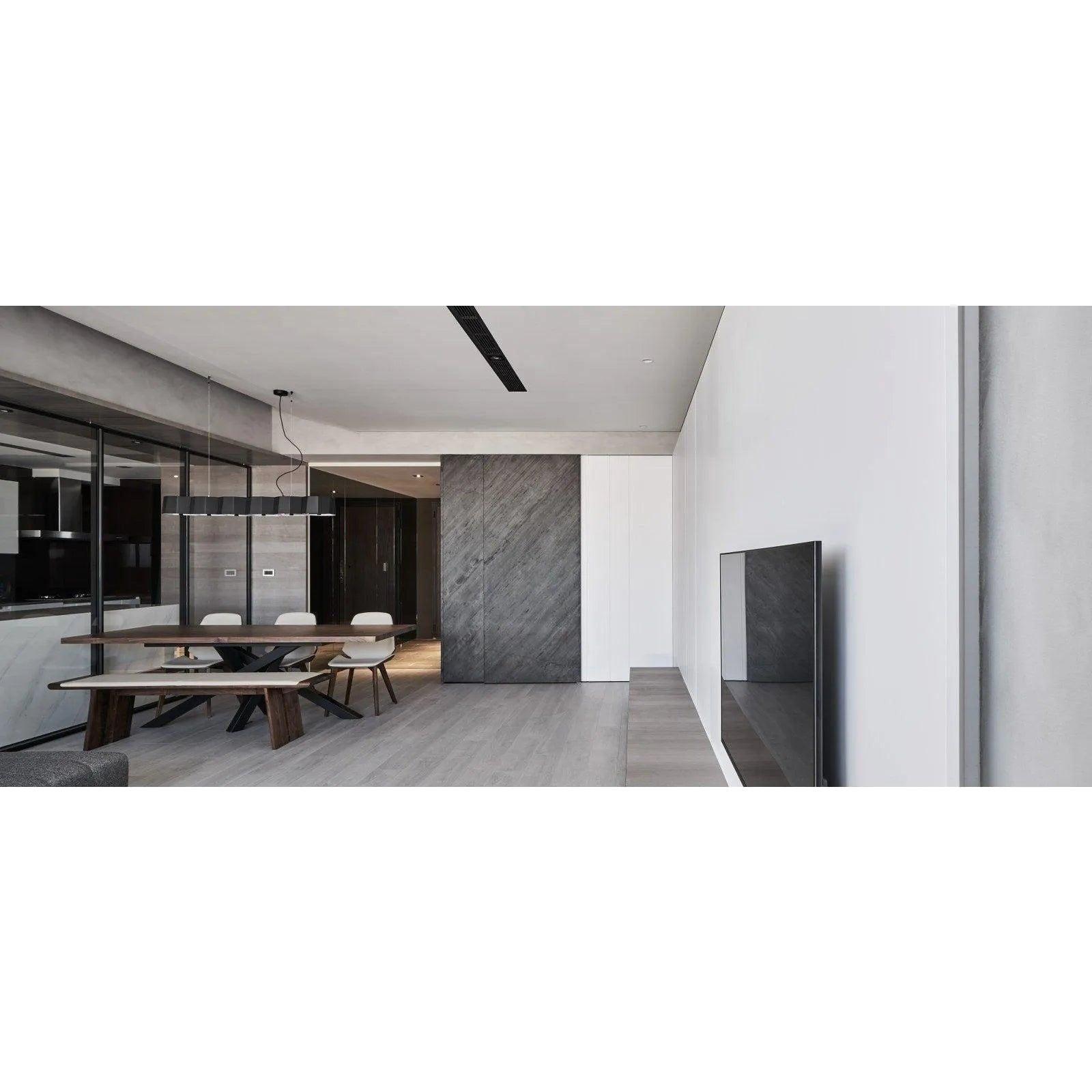 Seed Design - Zhe Pendant Light 6 - SQ-2322MPL6-BK - Canada Light Shop