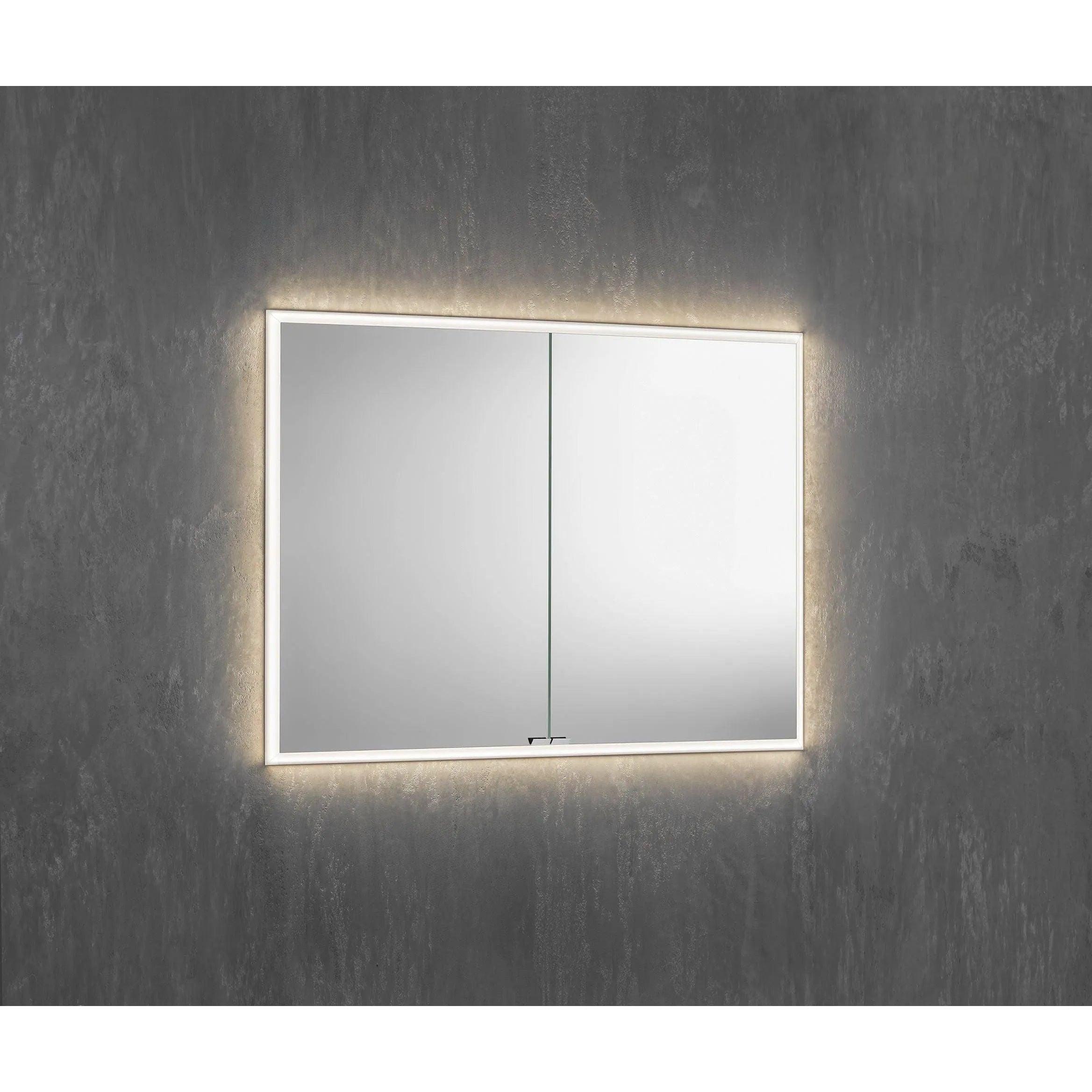 Sidler - QUADRO Double Mirror Medicine Cabinet - 1.1123 - Canada Light Shop