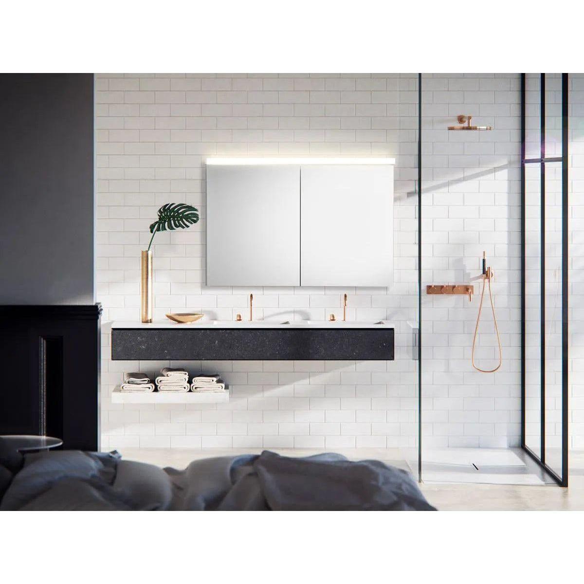 Sidler - XAMO Double Mirror Medicine Cabinet - 1.1109.13 - Canada Light Shop