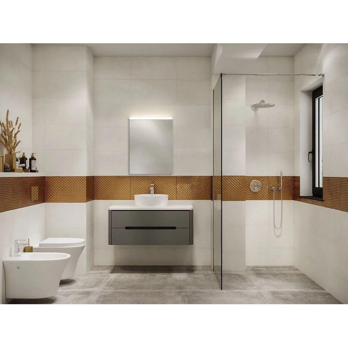 Sidler - XAMO Single Mirror Medicine Cabinet - 1.1105.14 - Canada Light Shop