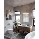 Sidler - XAMO Single Mirror Medicine Cabinet w/ Outlet - 1.1106.314 - Canada Light Shop