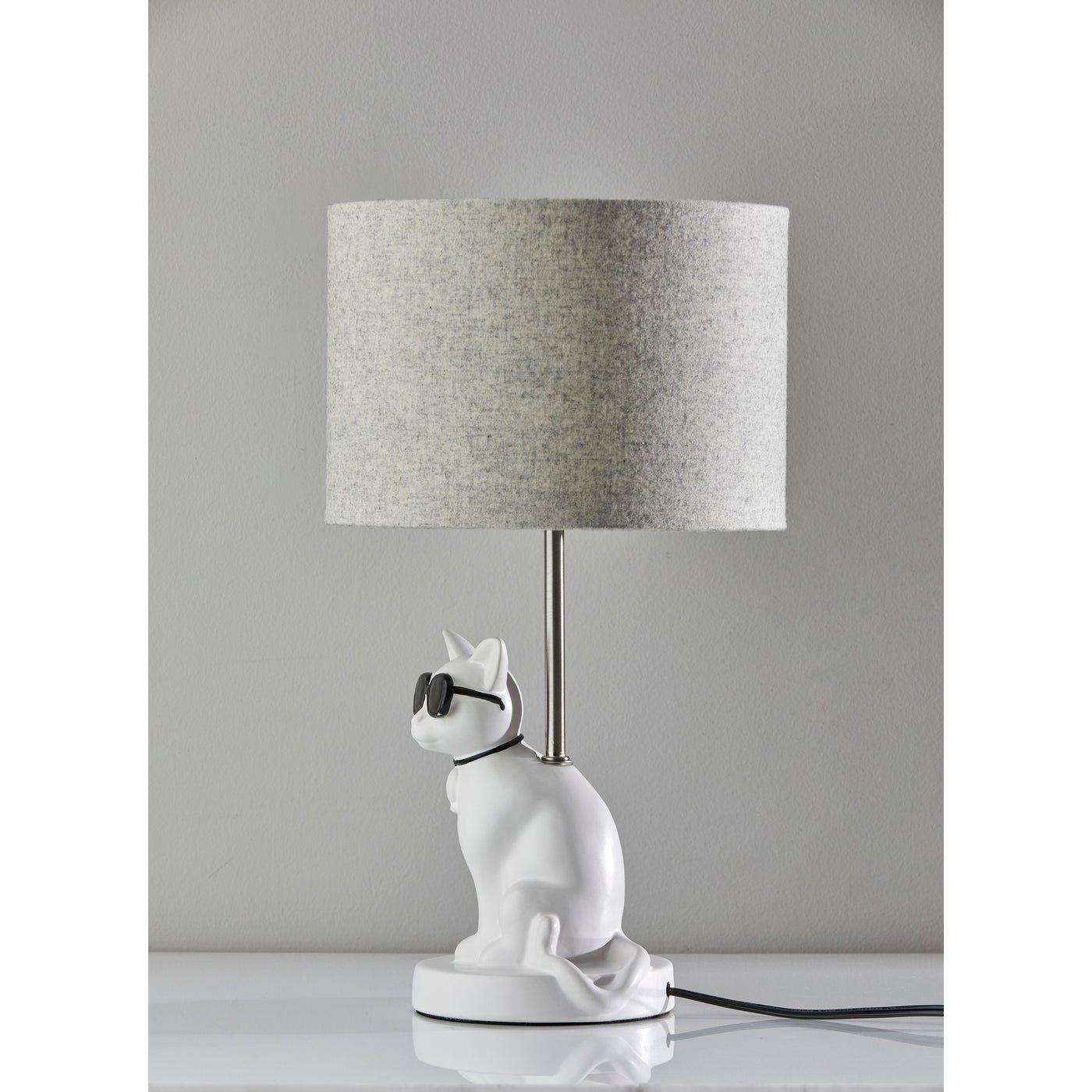 Adesso Home - Sunny Cat Table Lamp - SL3707-02 - Canada Light Shop