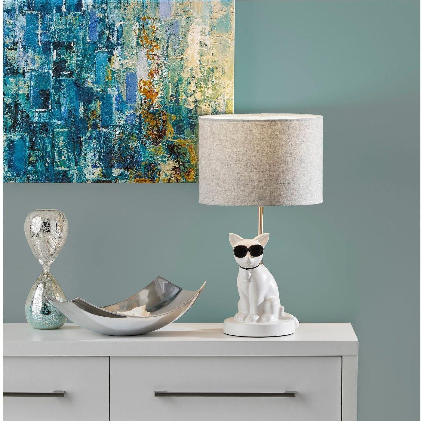 Adesso Home - Sunny Cat Table Lamp - SL3707-02 - Canada Light Shop