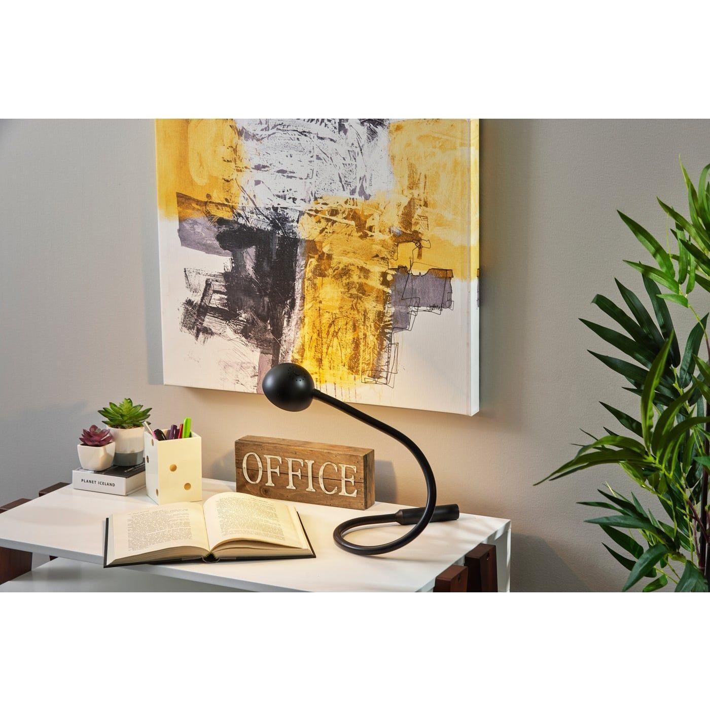 Adesso Home - Cobra LED Desk Lamp - SL3713-01 - Canada Light Shop