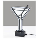 Adesso Home - Infinity Neon Martini Glass - SL3718-01 - Canada Light Shop
