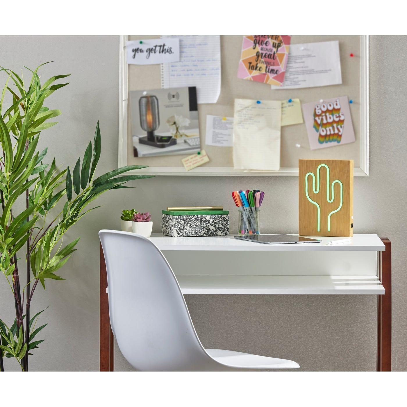 Adesso Home - Neon Cactus LED Table/Wall Lamp - SL3721-12 - Canada Light Shop