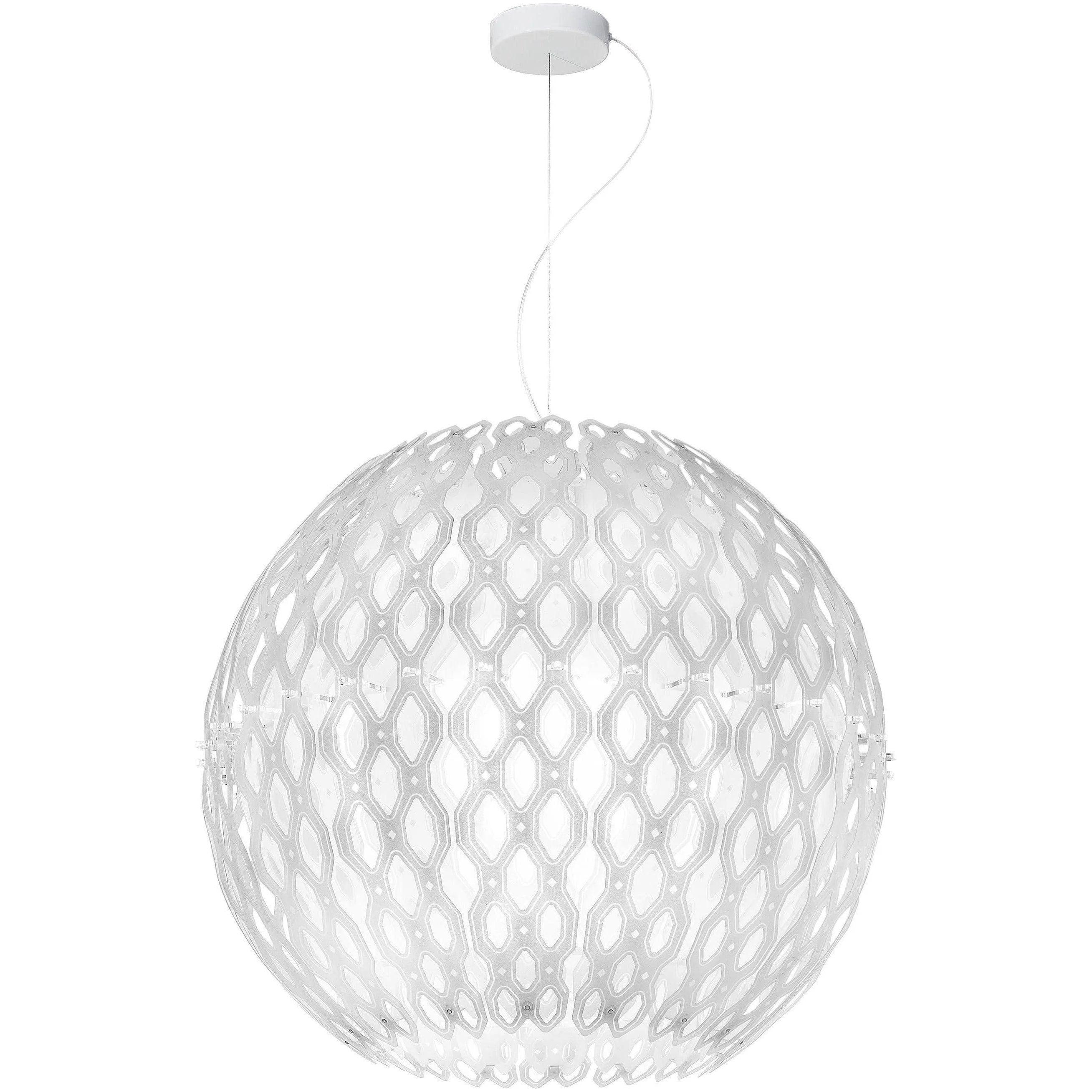 SLAMP - Charlotte Globe Suspension - CHRSM00WHT01TGB000US - Canada Light Shop