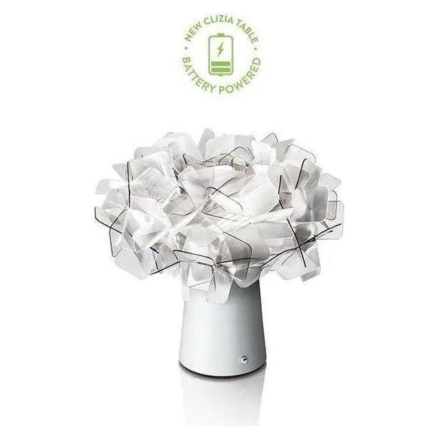 SLAMP - Clizia Fumé Battery Table Lamp - CLITS00FUM00000000US - Canada Light Shop
