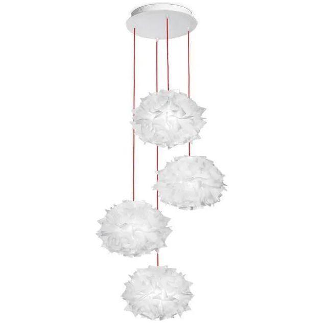 SLAMP - Veli Couture Mini Quartet Suspension - VELSM00CTR01RMQ000US - Canada Light Shop