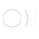 Sonneman - Malibu Discs LED Wall Sconce - 1761.03 - Canada Light Shop