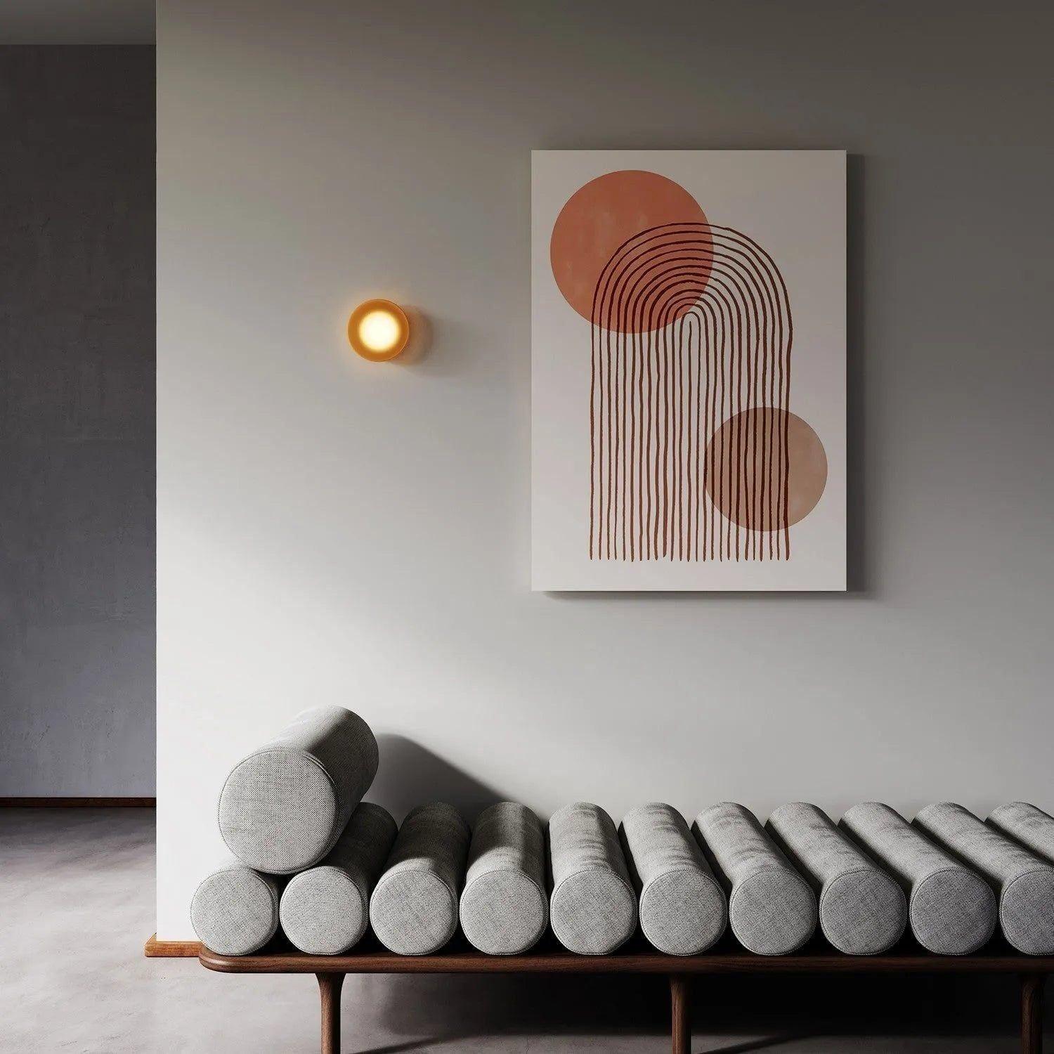 Sonneman - Mist Round Wall Sconce - 7545.98A - Canada Light Shop