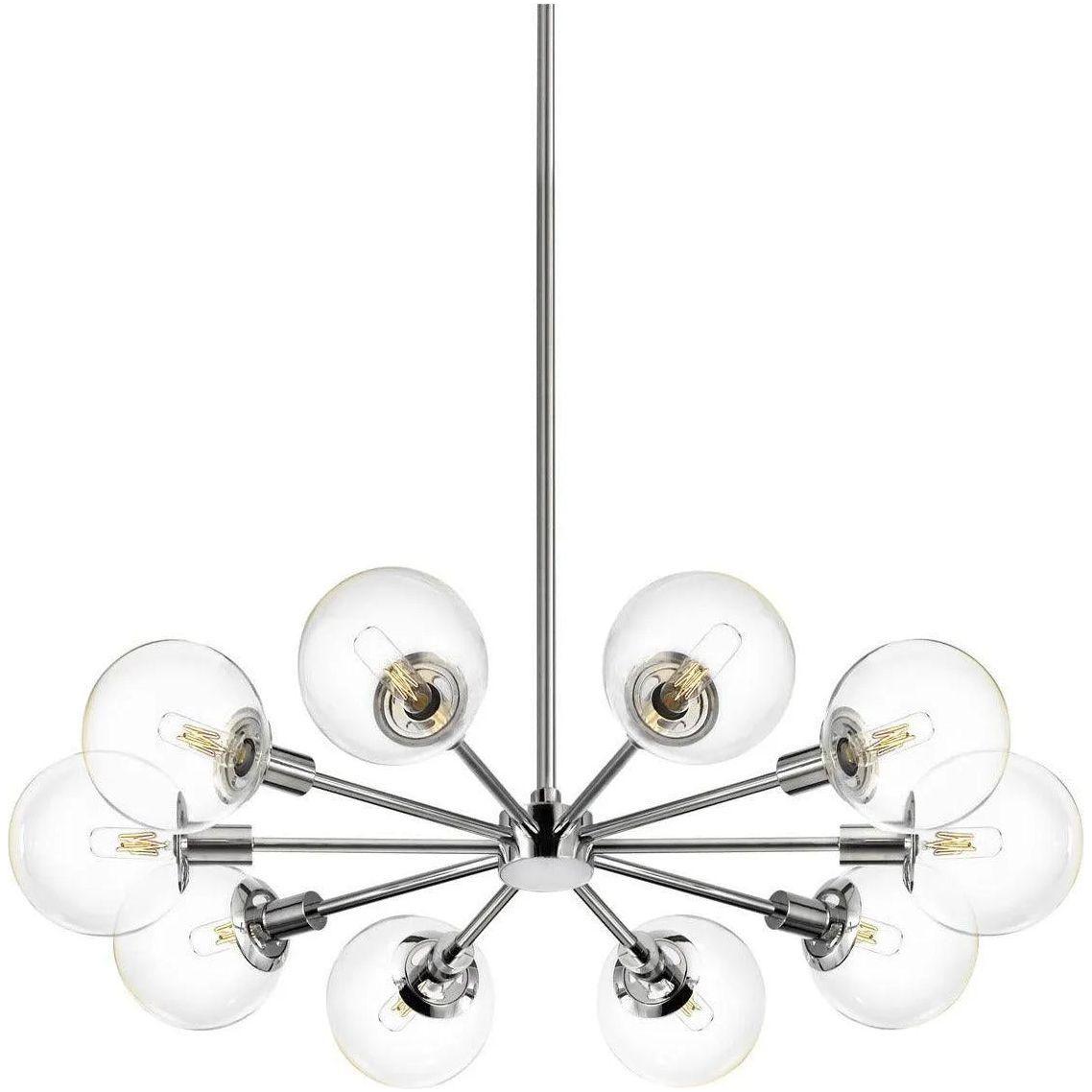 Sonneman - Orb Ten Light Pendant - 4598.01C - Canada Light Shop