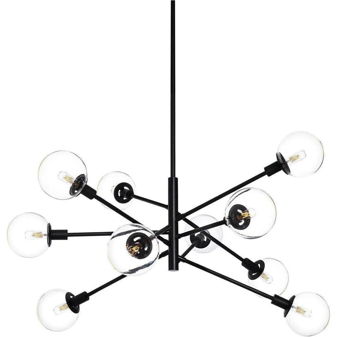 Sonneman - Orb Vectors Ten Light Pendant - 4599.25C - Canada Light Shop