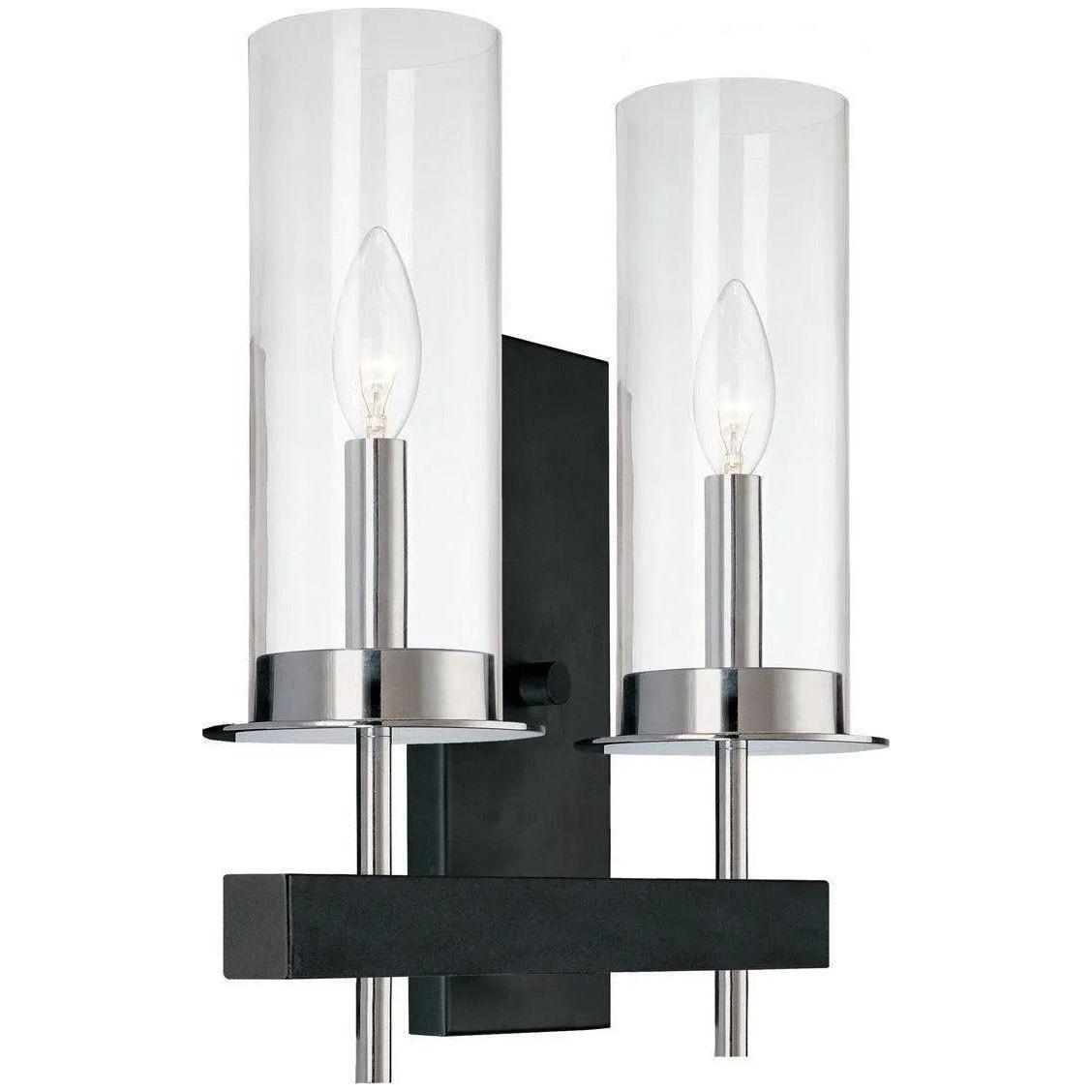 Sonneman - Tuxedo Two Light Wall Sconce - 4062.54 - Canada Light Shop