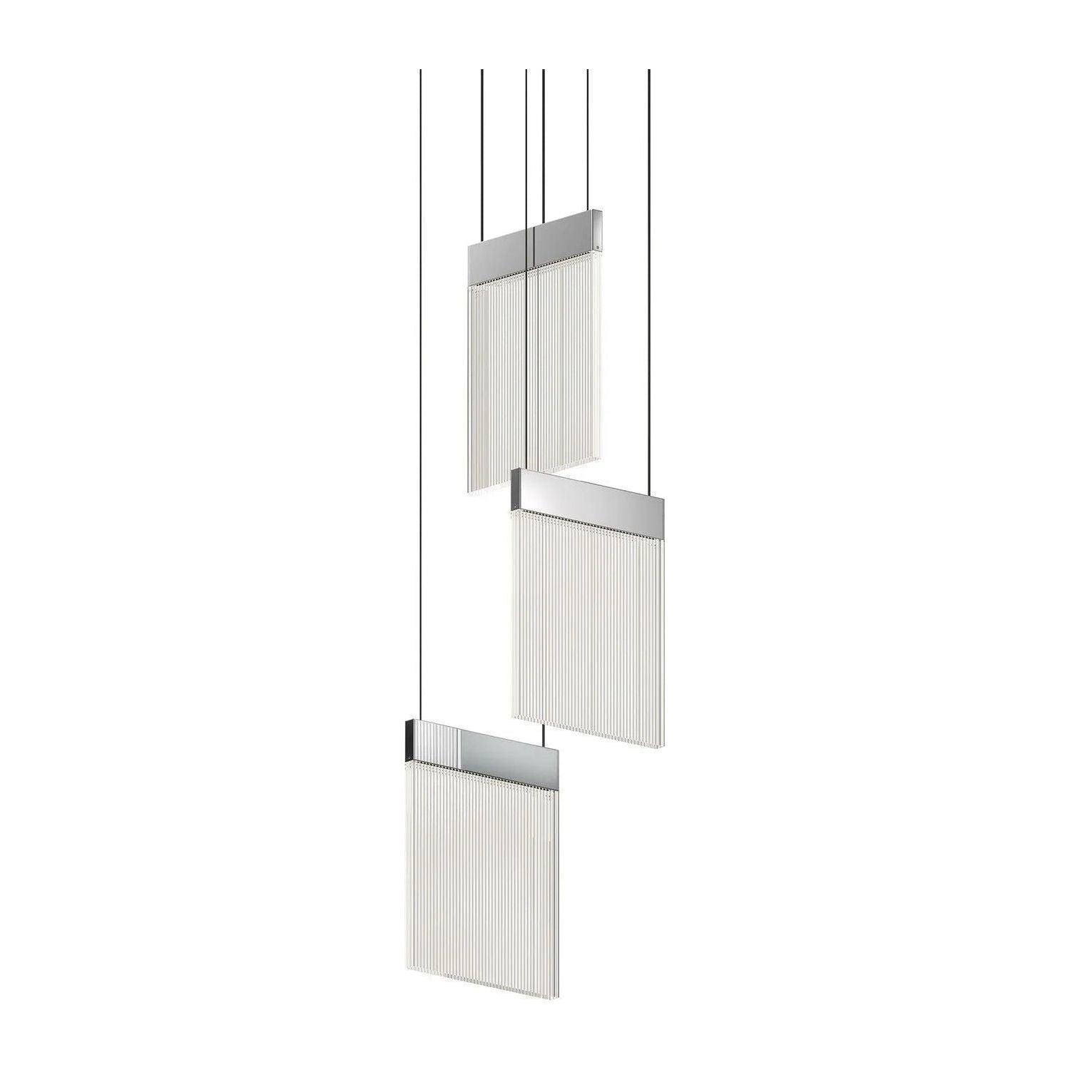 Sonneman - V Panels LED Chandelier - 3092.01 - Canada Light Shop