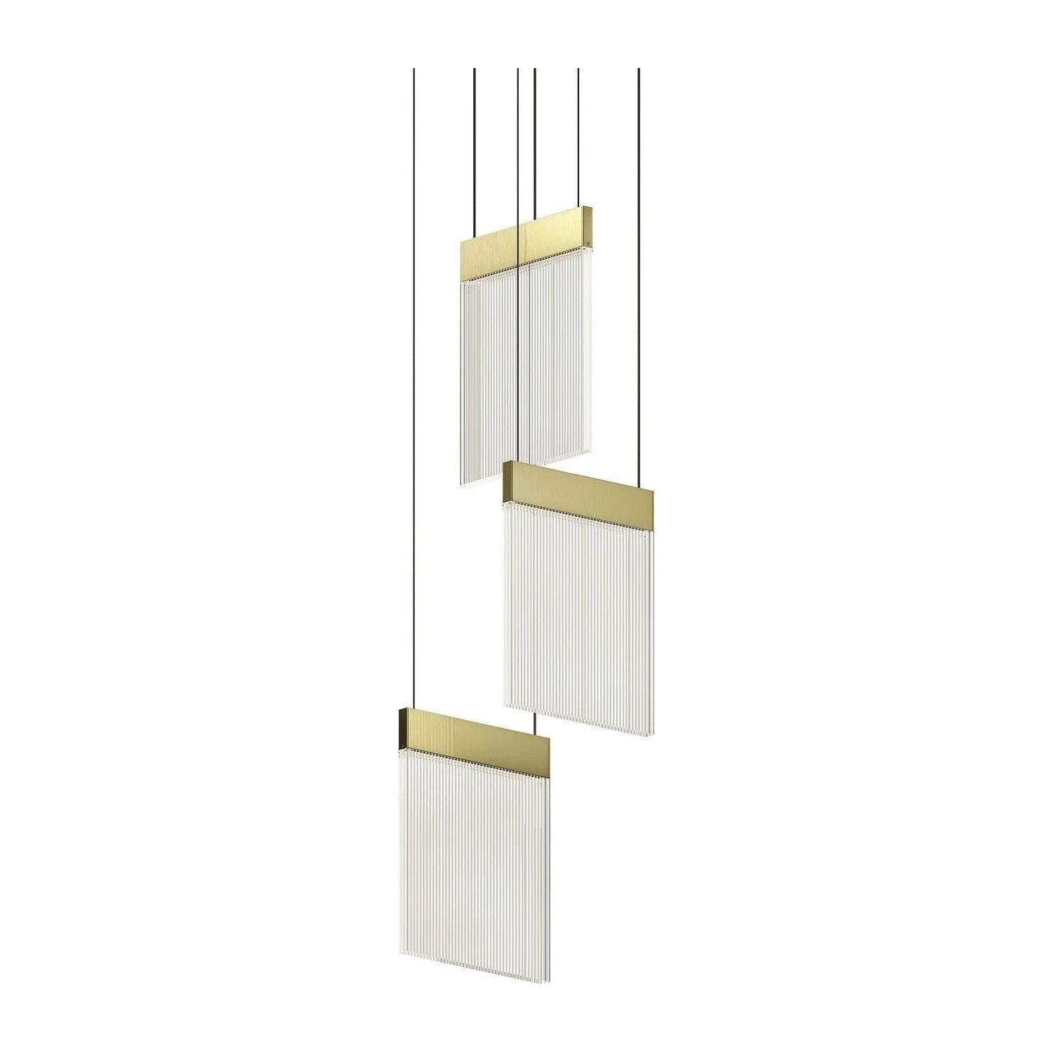 Sonneman - V Panels LED Chandelier - 3092.14 - Canada Light Shop