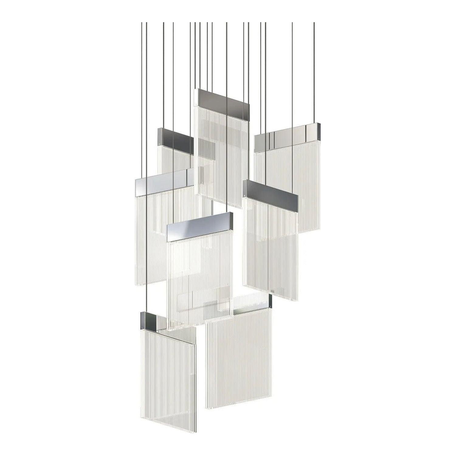 Sonneman - V Panels LED Chandelier - 3094.01 - Canada Light Shop