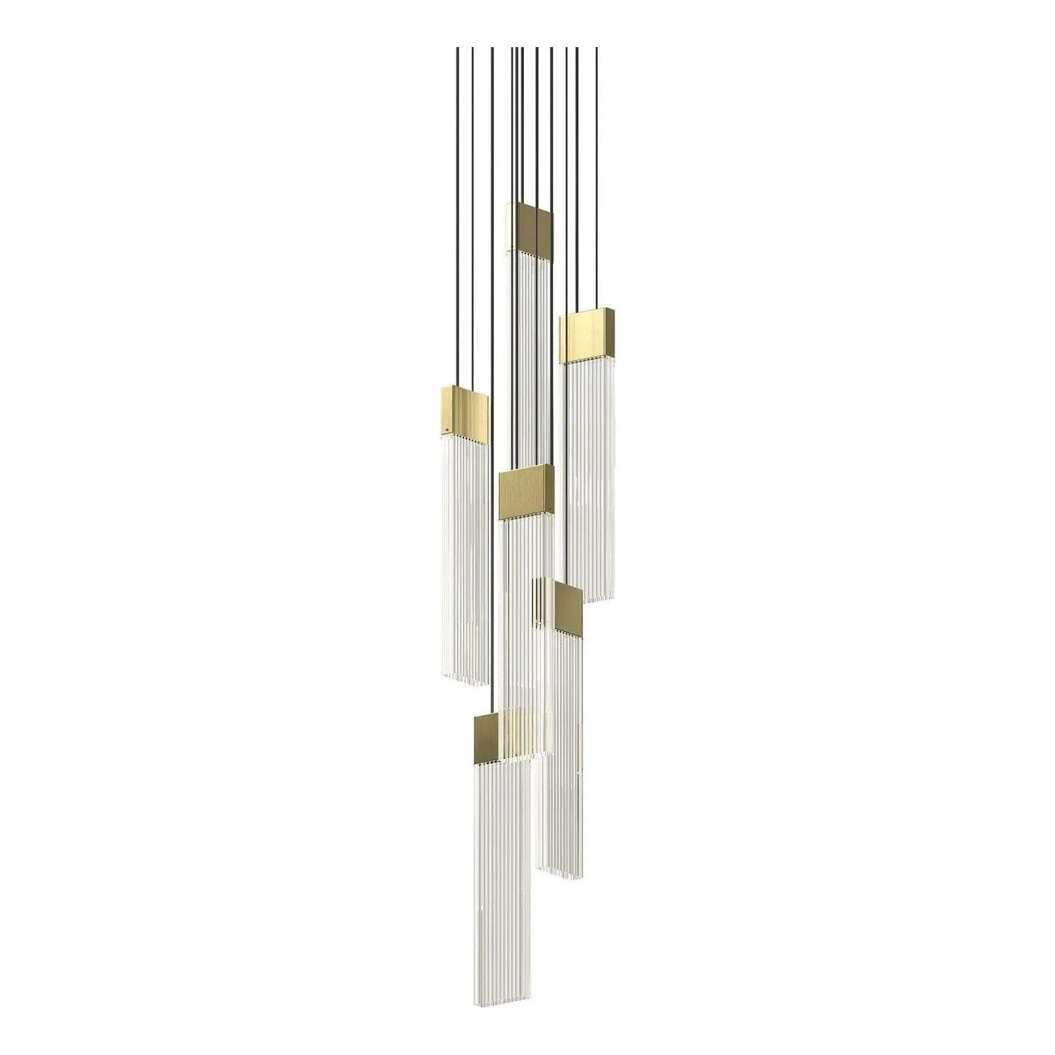 Sonneman - V Panels LED Chandelier - 3095.14 - Canada Light Shop