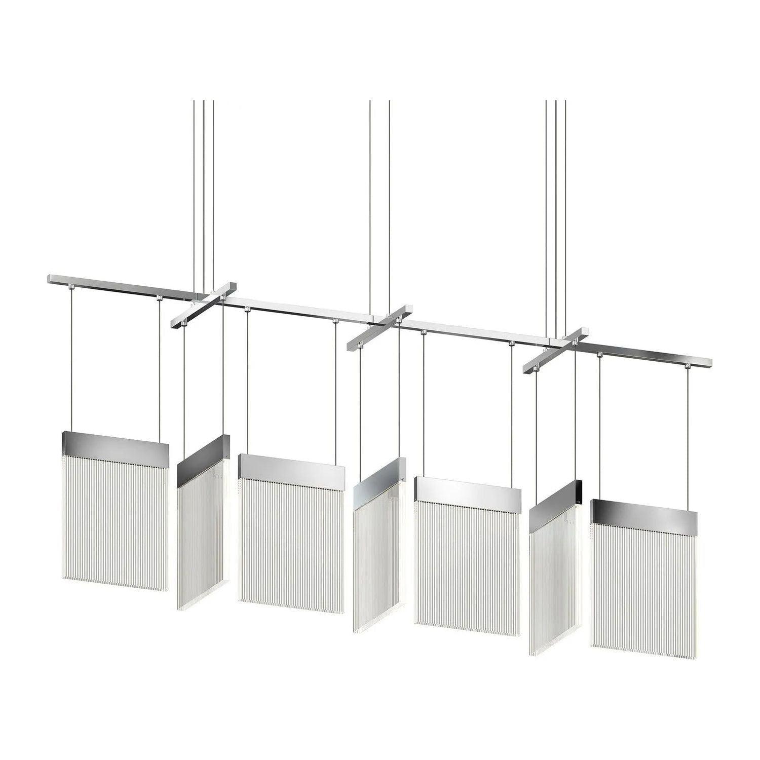 Sonneman - V Panels LED Chandelier - 3096.01 - Canada Light Shop